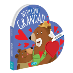 Shaped books. With Love, Grandad