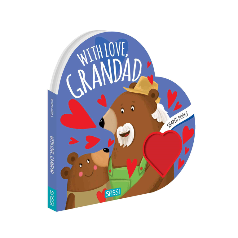 Shaped books. With Love, Grandad