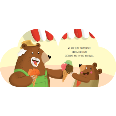 Shaped books. With Love, Grandad