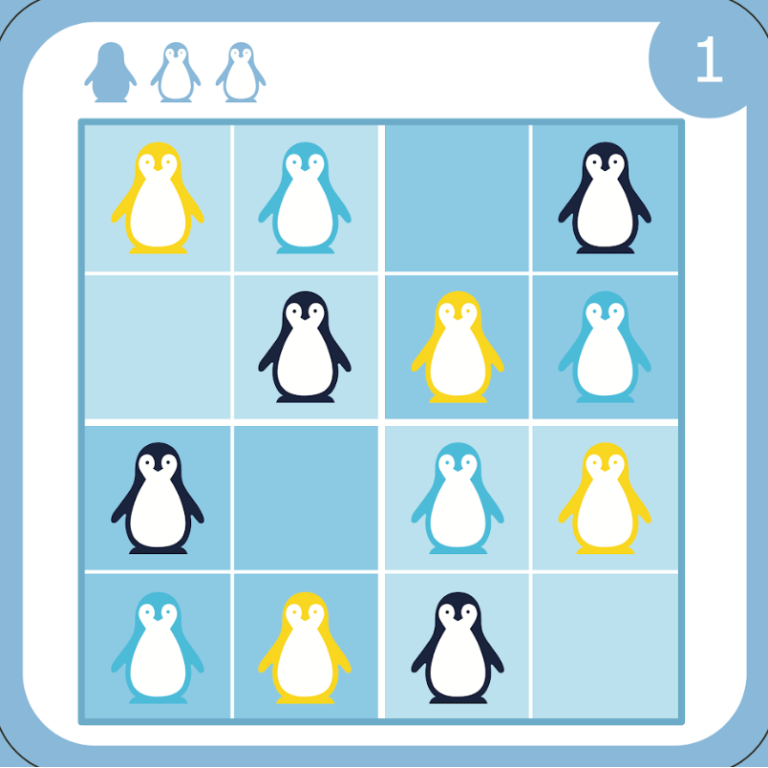 My First Logic Games. Matching Penguins