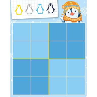 My First Logic Games. Matching Penguins