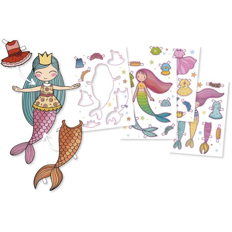 Mega box arts & crafts. Mermaids