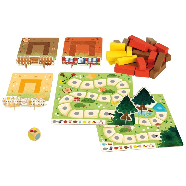 My First Board Games. The Three Little Pigs - Here Comes the Wolf!