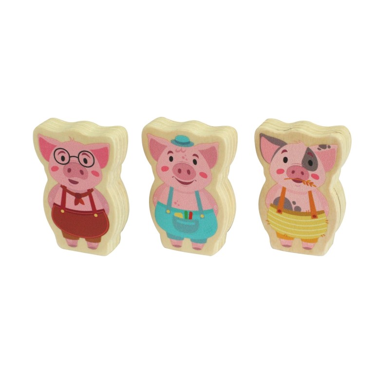 My First Board Games. The Three Little Pigs - Here Comes the Wolf!