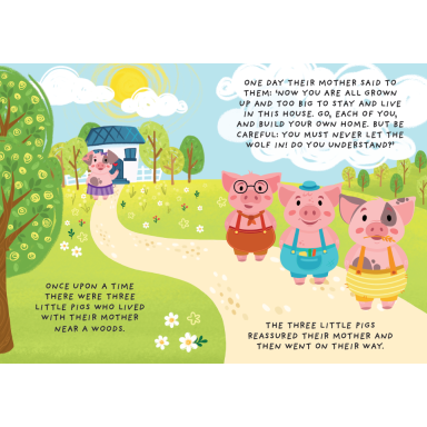 My First Board Games. The Three Little Pigs - Here Comes the Wolf!