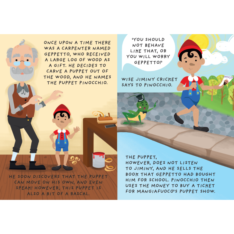 My First Board Games. Pinocchio - In Search of Geppetto