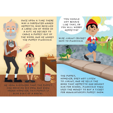 My First Board Games. Pinocchio - In Search of Geppetto