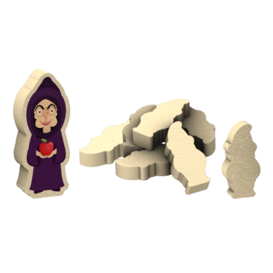 My First Board Games. Snow White and the Seven Dwarfs - The Wicked Queen's Course