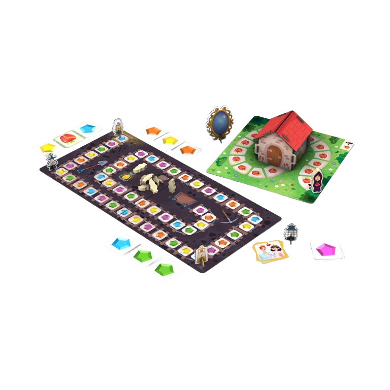 My First Board Games. Snow White and the Seven Dwarfs - The Wicked Queen's Course