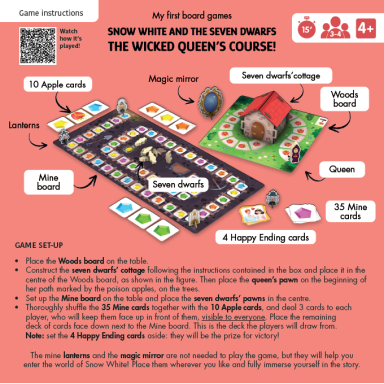 My First Board Games. Snow White and the Seven Dwarfs - The Wicked Queen's Course