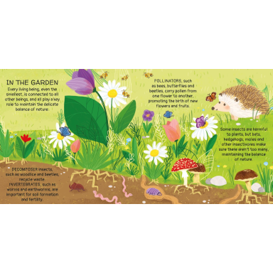 Animal Friends. In the Garden