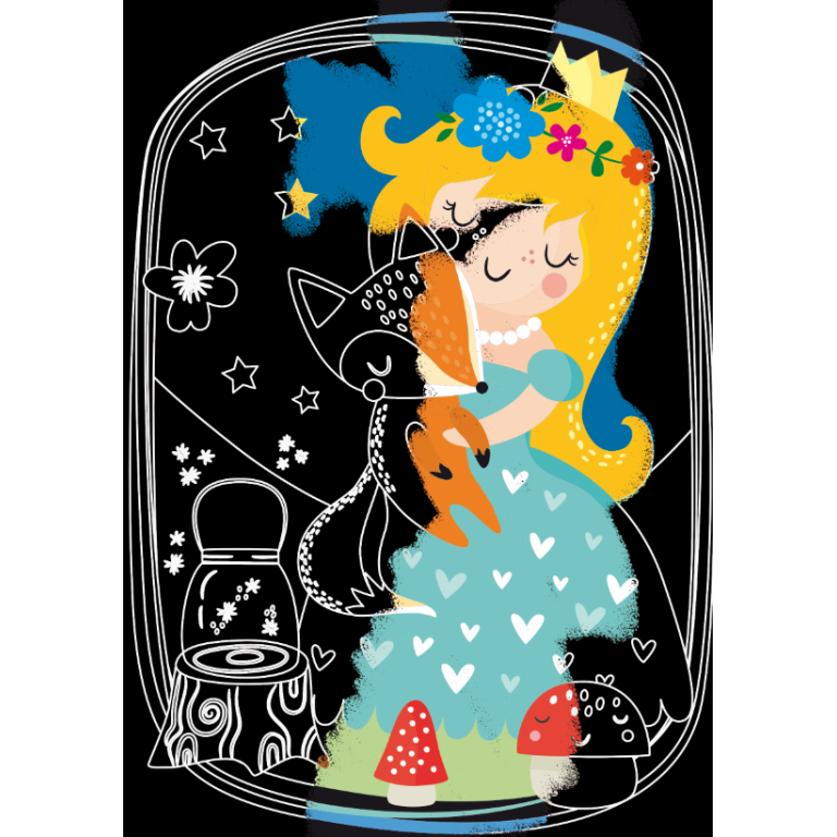 Mega box arts & crafts. The Princesses