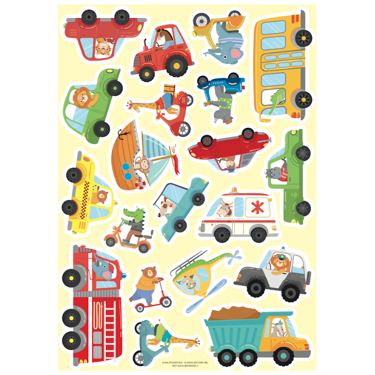 Mega box arts & crafts. Vehicles