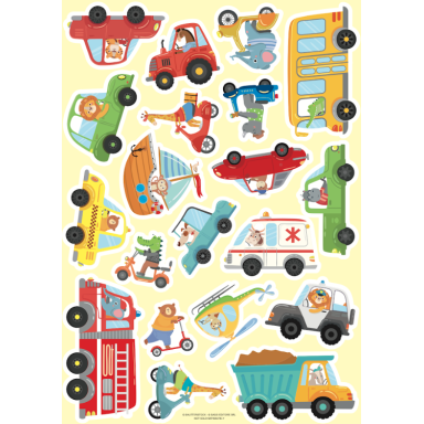 Mega box arts & crafts. Vehicles