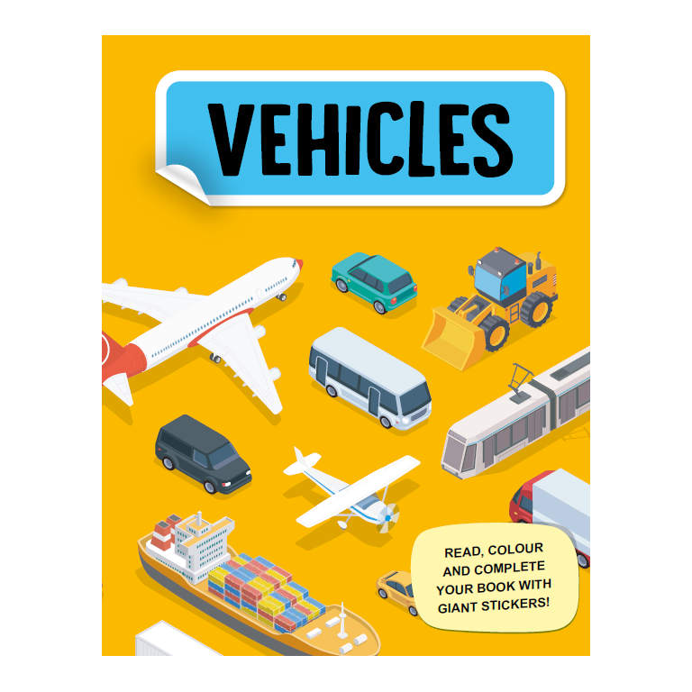 Mega box arts & crafts. Vehicles