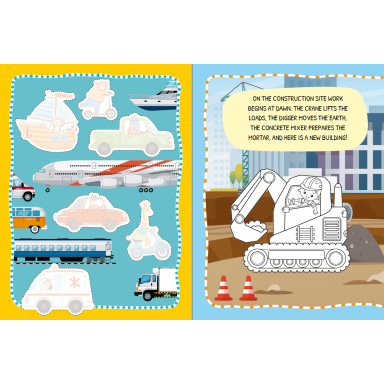 Mega box arts & crafts. Vehicles