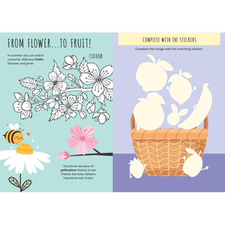 Stickers and Activities. Summer