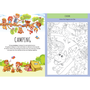 Stickers and Activities. Holidays