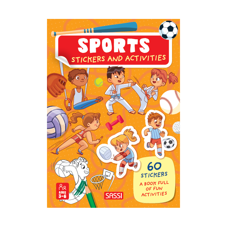 Stickers and Activities. Sports