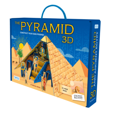 The 3D Pyramid. Ancient Egypt