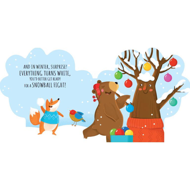 Shaped books. The seasons (Outlet)