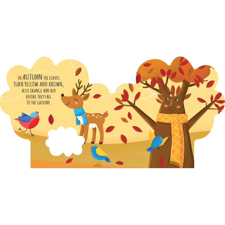 Shaped books. The seasons (Outlet)