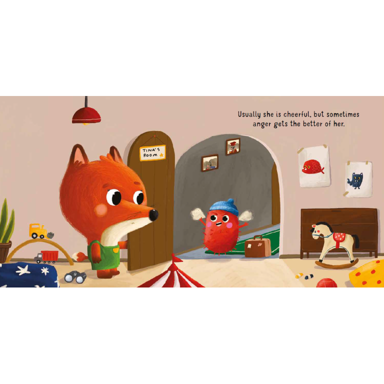 Tina the Fox Feeling Angry