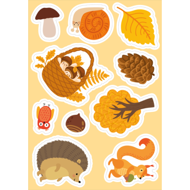 Stickers and Activities. Autumn