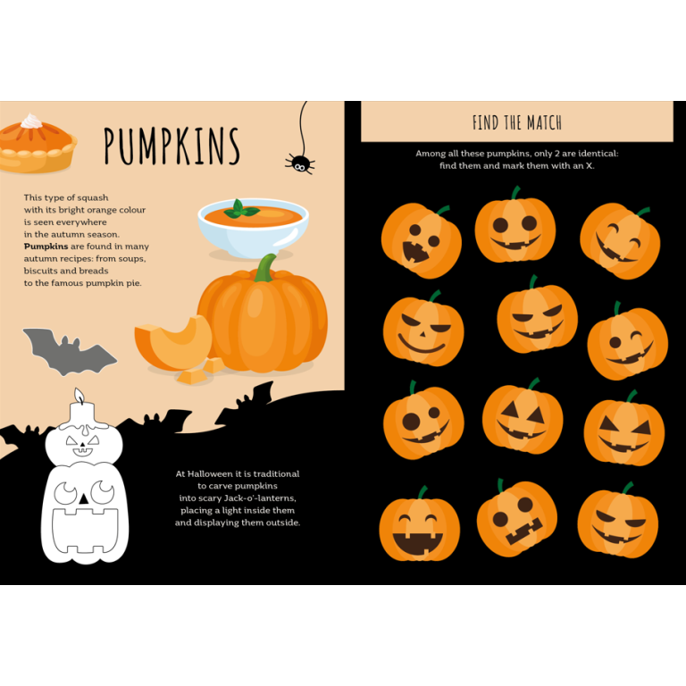 Stickers and Activities. Autumn