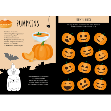 Stickers and Activities. Autumn