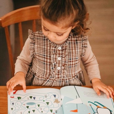 Stickers and Activities. Winter