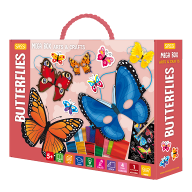 Mega box arts & crafts. Butterflies