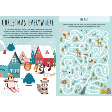 Activity books. Christmas