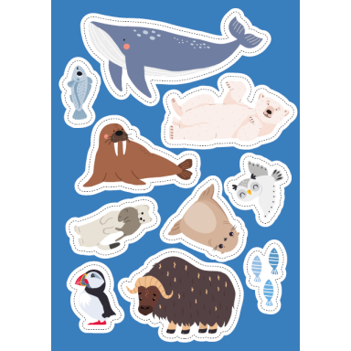 Activity books. World of Ice