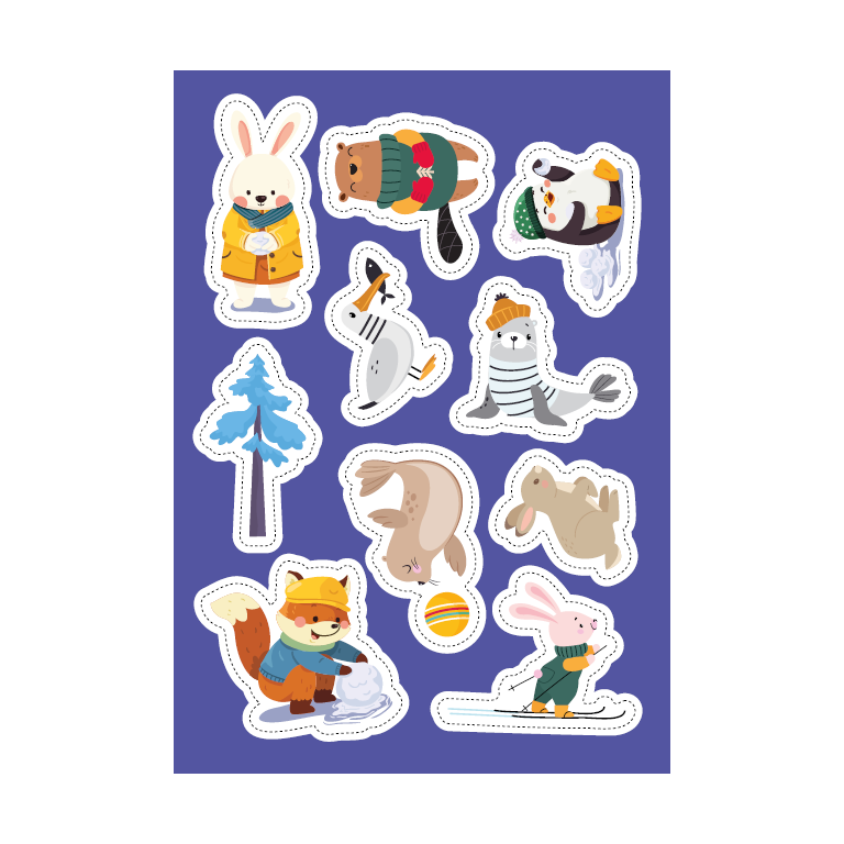 Activity books. World of Ice