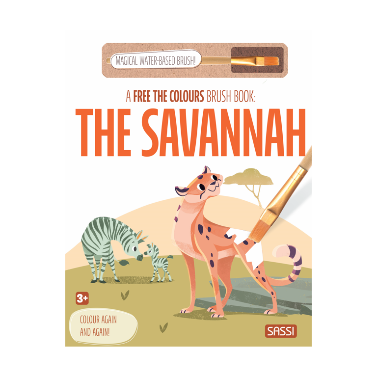 A Free the Colours Brush Book: The Savannah