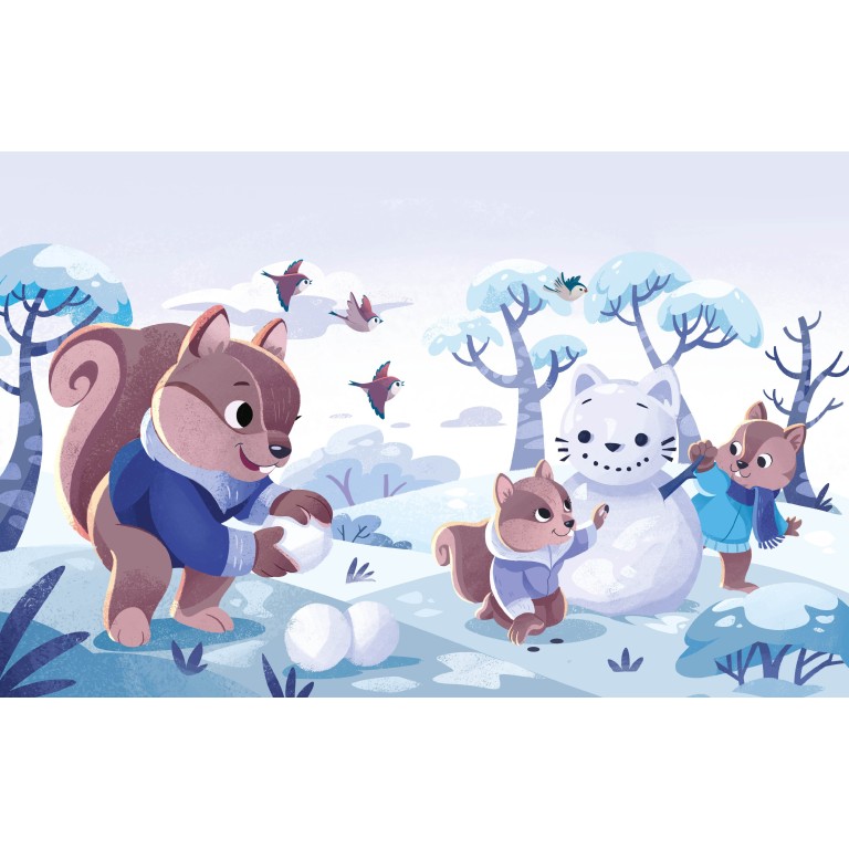 A Free the Colours Brush Book: Seasons