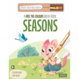 A Free the Colours Brush Book: Seasons