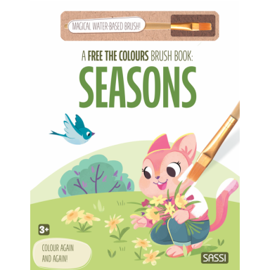 A Free the Colours Brush Book: Seasons