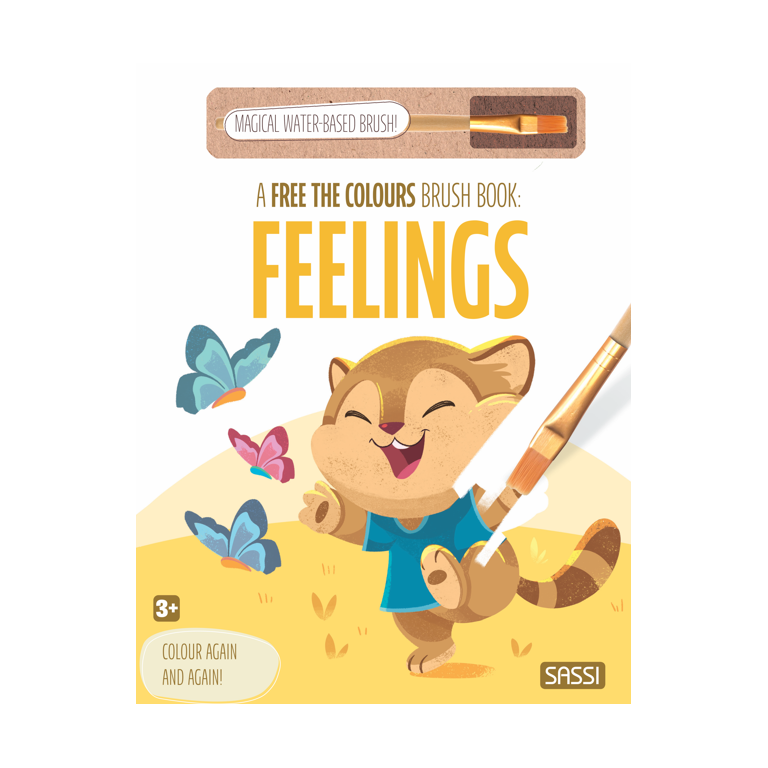 A Free the Colours Brush Book: Feelings