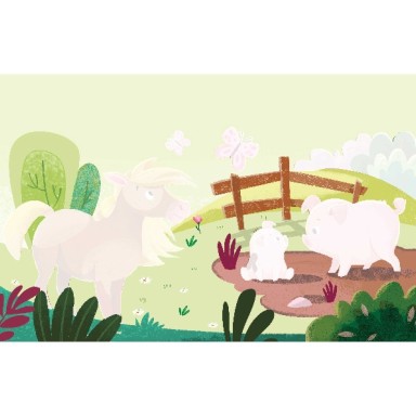 A Free the Colours Brush Book: The Farm