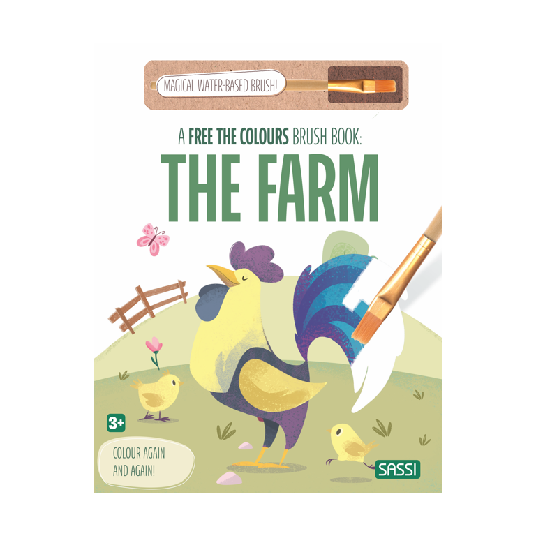 A Free the Colours Brush Book: The Farm