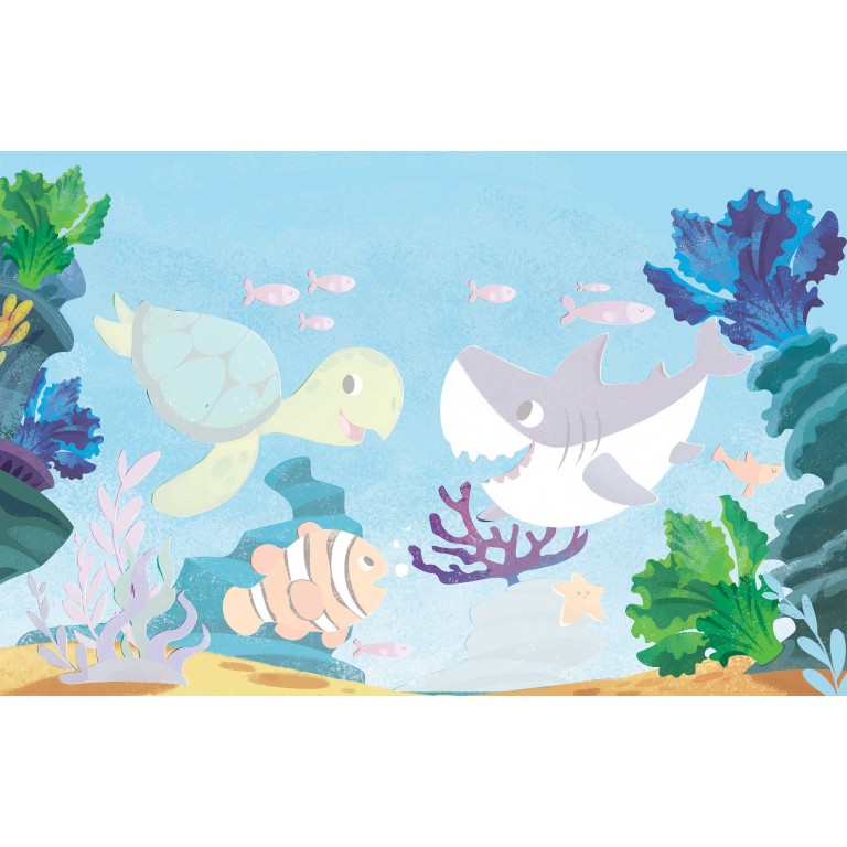 A Free the Colours Brush Book: the Sea