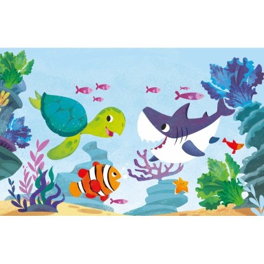 A Free the Colours Brush Book: the Sea