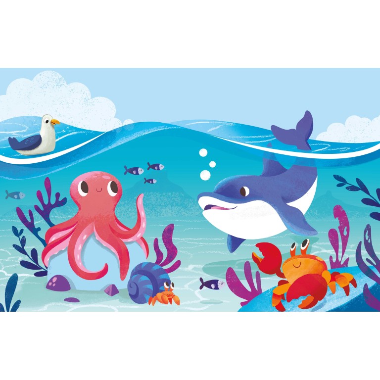 A Free the Colours Brush Book: the Sea