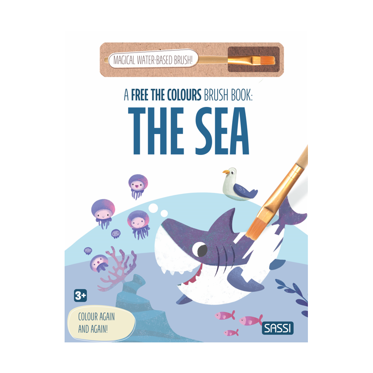 A Free the Colours Brush Book: the Sea
