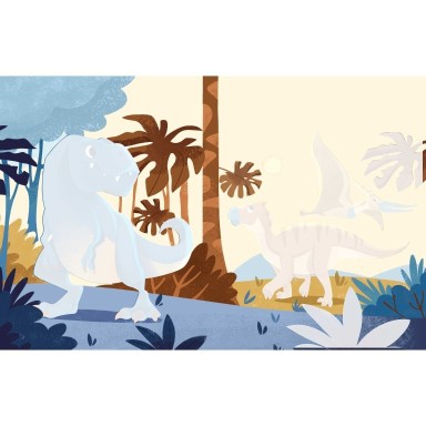 A Free the Colours Brush Book: Dinosaurs