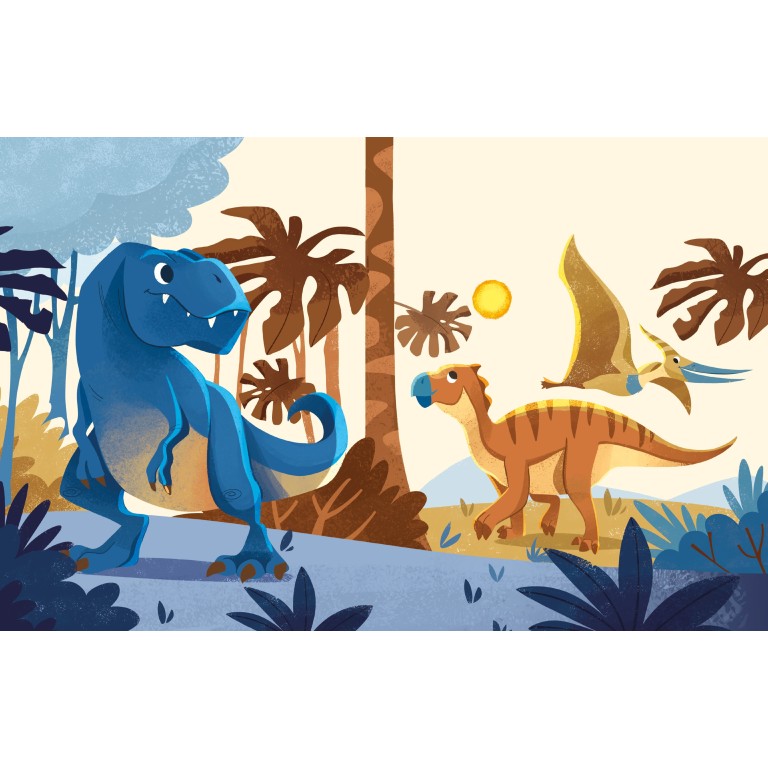 A Free the Colours Brush Book: Dinosaurs