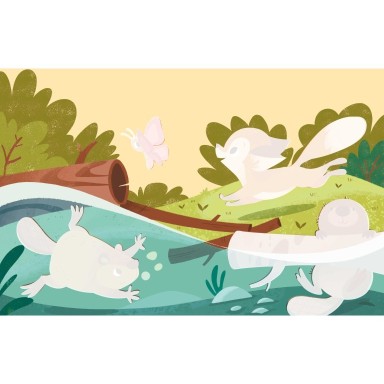 A Free the Colours Brush Book: The Woodland