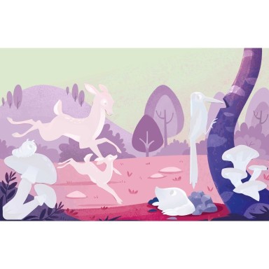 A Free the Colours Brush Book: The Woodland